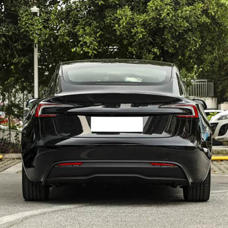 Carbon Fiber Rear Bumper Diffuser for Tesla Model 3 2023 - www.ahacarbon.com