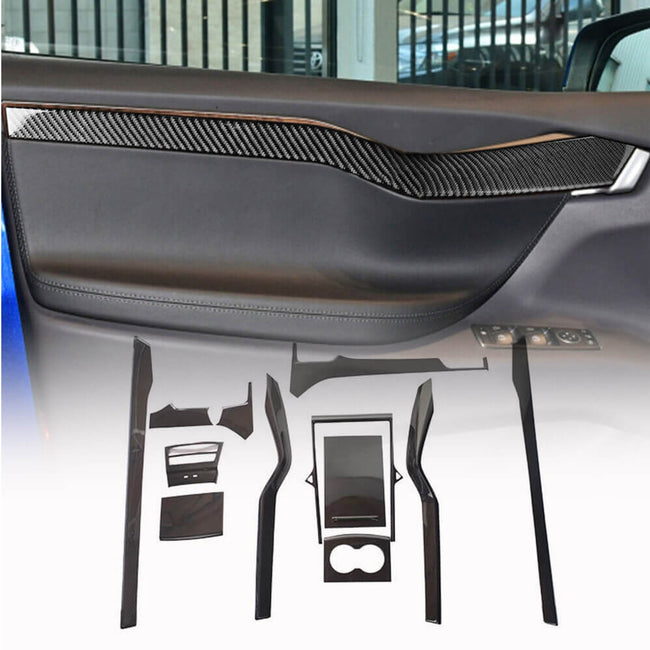 Carbon Fiber Body Kits for Tesla Model X Ahacarbon