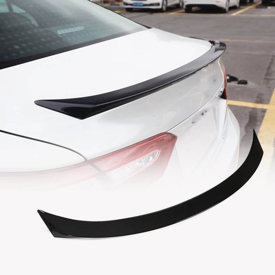 For Toyota 8th Gen Camry LE SE XLE XSE 2018-2024 Glossy Black Rear Trunk Spoiler Boot Wing Lip