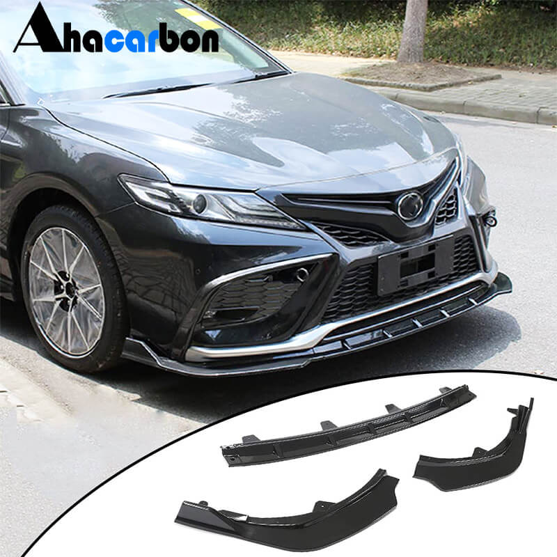 For Toyota Camry Sport 2021-2023 Front Bumper Lip Splitter Under Chin Spoiler Body Kit Camry Accessories