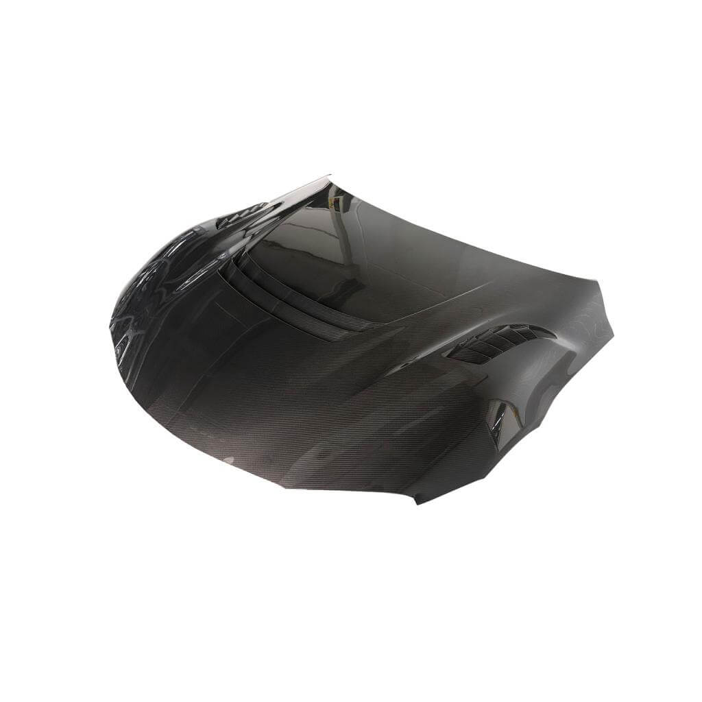 Toyota Subaru A90 A91 Mk5 2019-2021 Dry Carbon Fiber Engine Bonnet Hood Cover-Ahacarbon