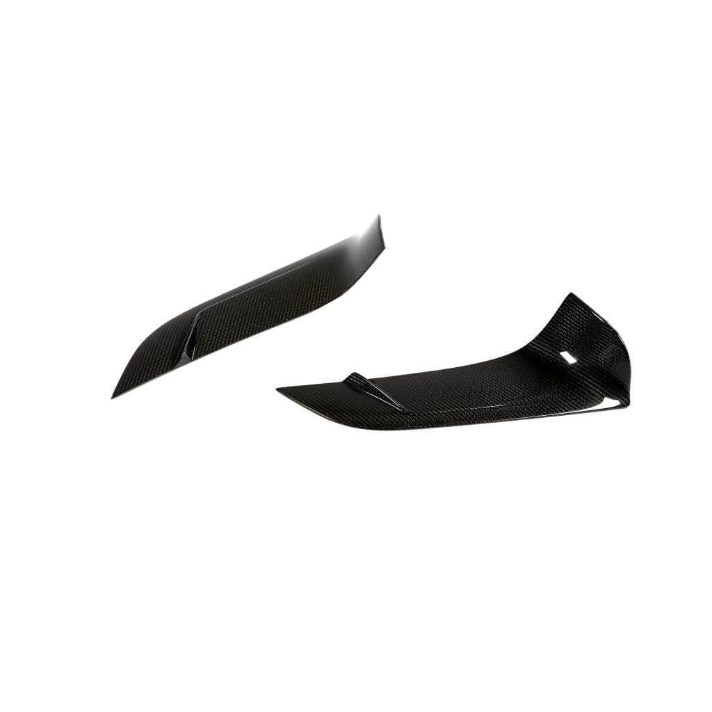 Toyota Supra GR A90 A91 2020-2024 Carbon Fiber Front Bumper Lower Garnish Cover-Ahacarbon