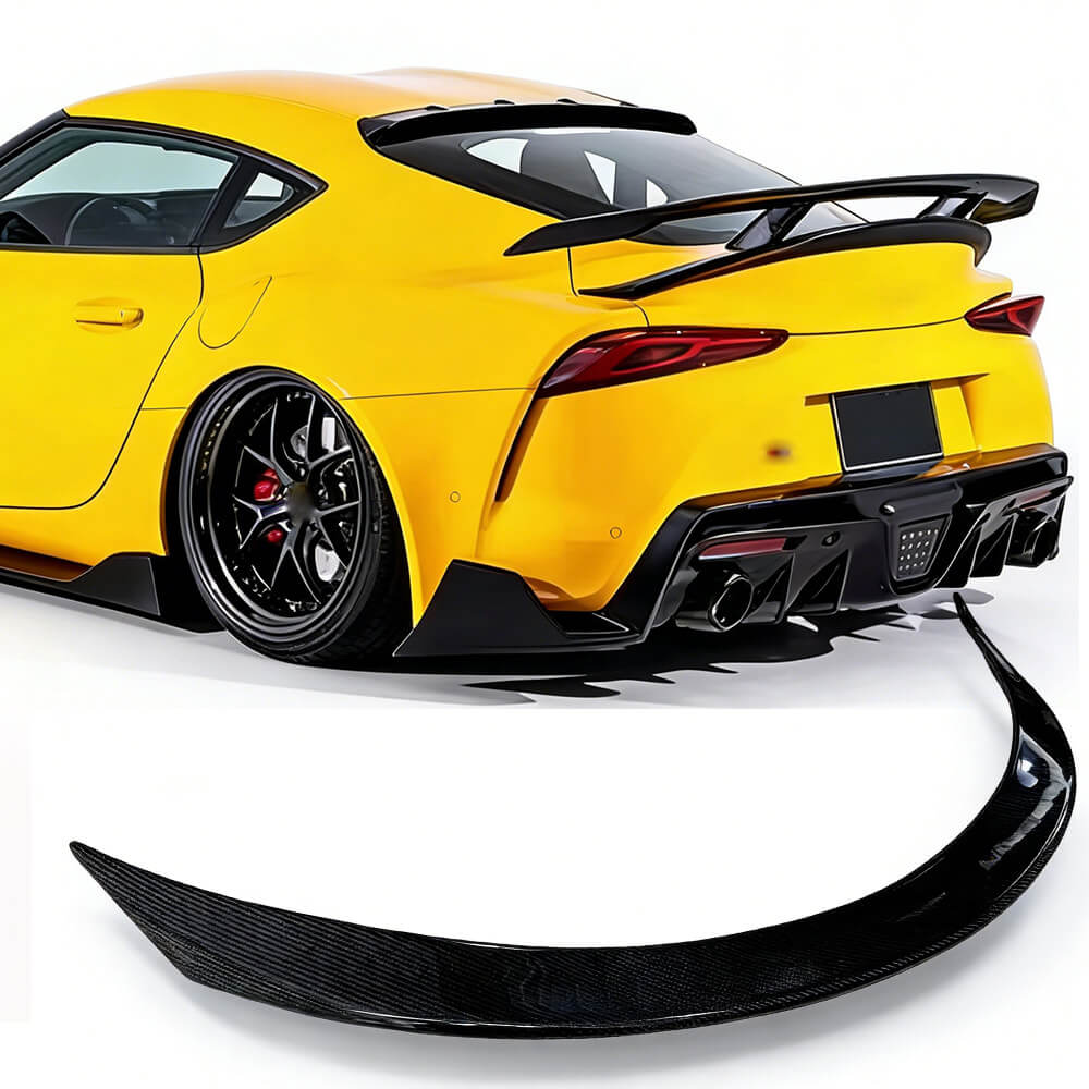 ToyotaSupraGRA90A91MK5_2019-2024_CarbonFiberRearTrunkSpoiler_ahacarbon