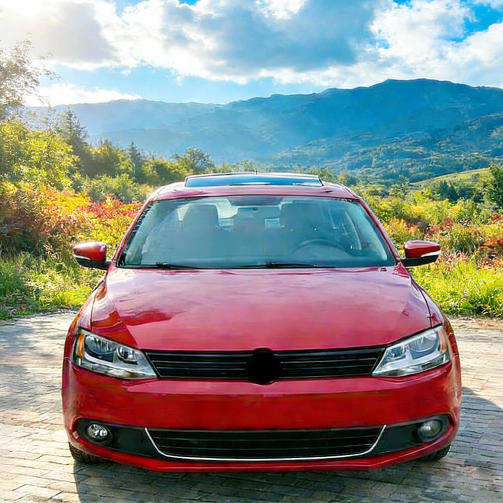 VolkswagenVWJettaMK6SedanPre-facelift2012-2015FrontGrilleGlossyblackFRP_ahacarbon