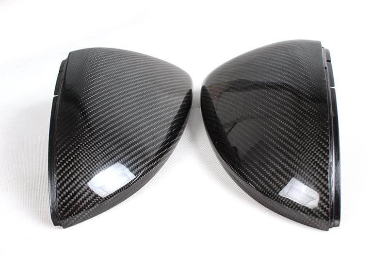 Volkswagen VW Golf 7 7.5 MK7 MK7.5 GTI R R-line 2014-2019 Mirror Covers Replacement Style Carbon Fiber-Ahacarbon