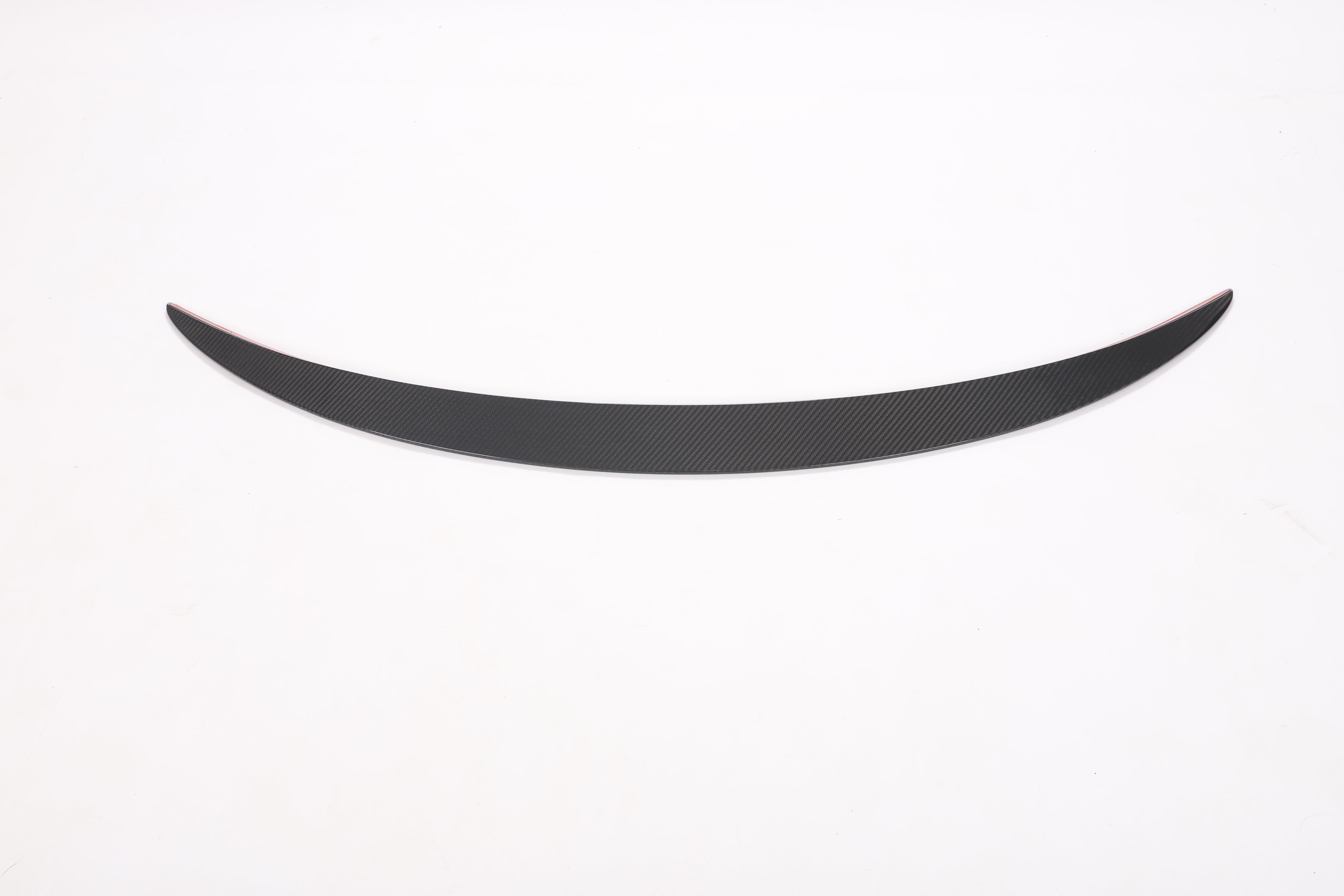 Alfa Romeo Stelvio dry carbon fiber rear trunk middle spoiler product view