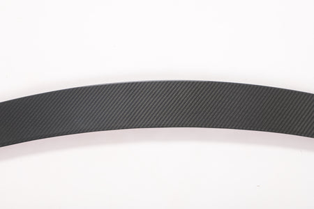 Alfa Romeo Stelvio dry carbon fiber spoiler weave detail