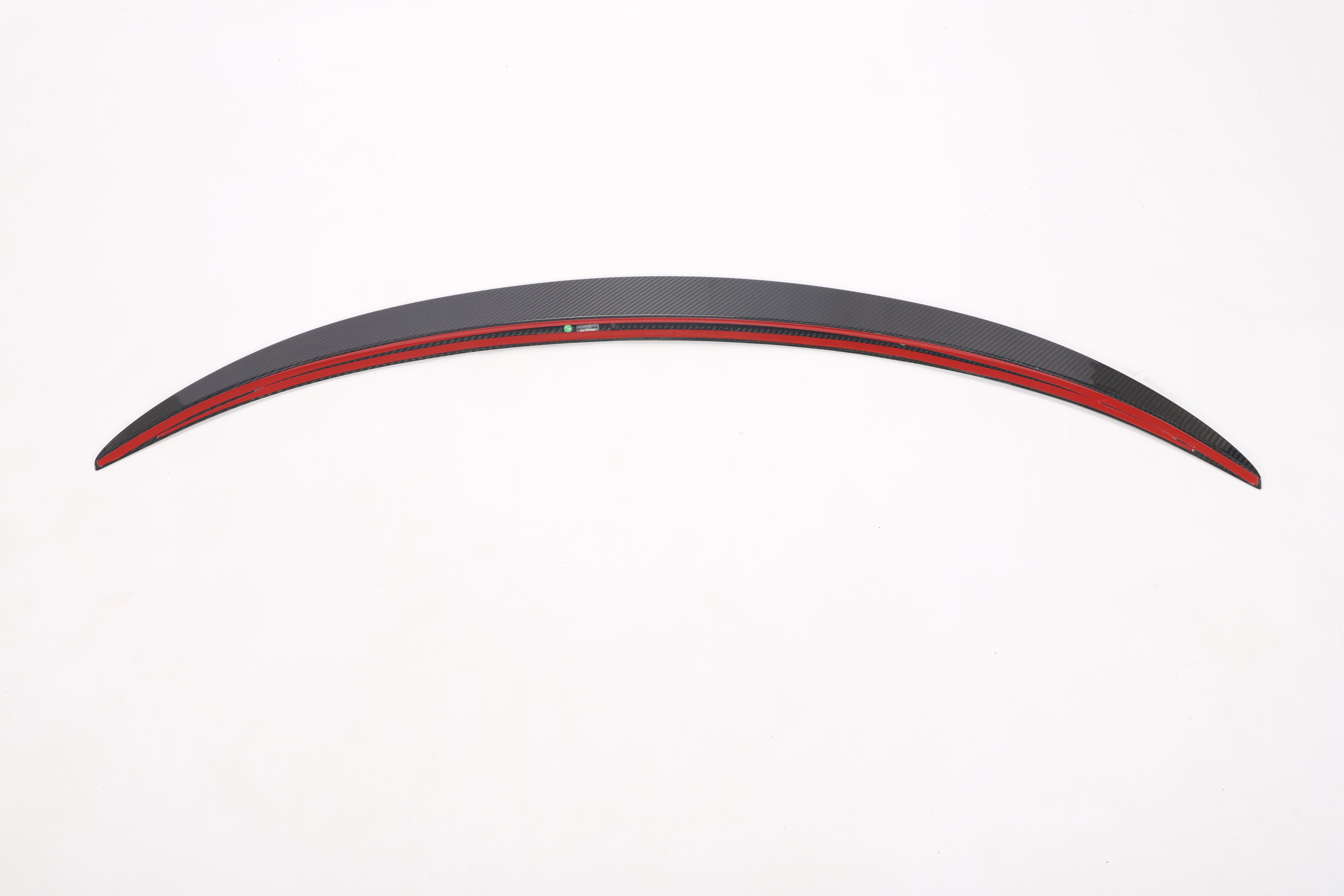 Alfa Romeo Stelvio rear trunk middle spoiler tape-on backside view