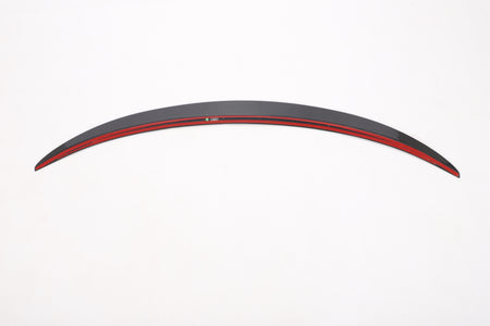 Alfa Romeo Stelvio rear trunk middle spoiler tape-on backside view
