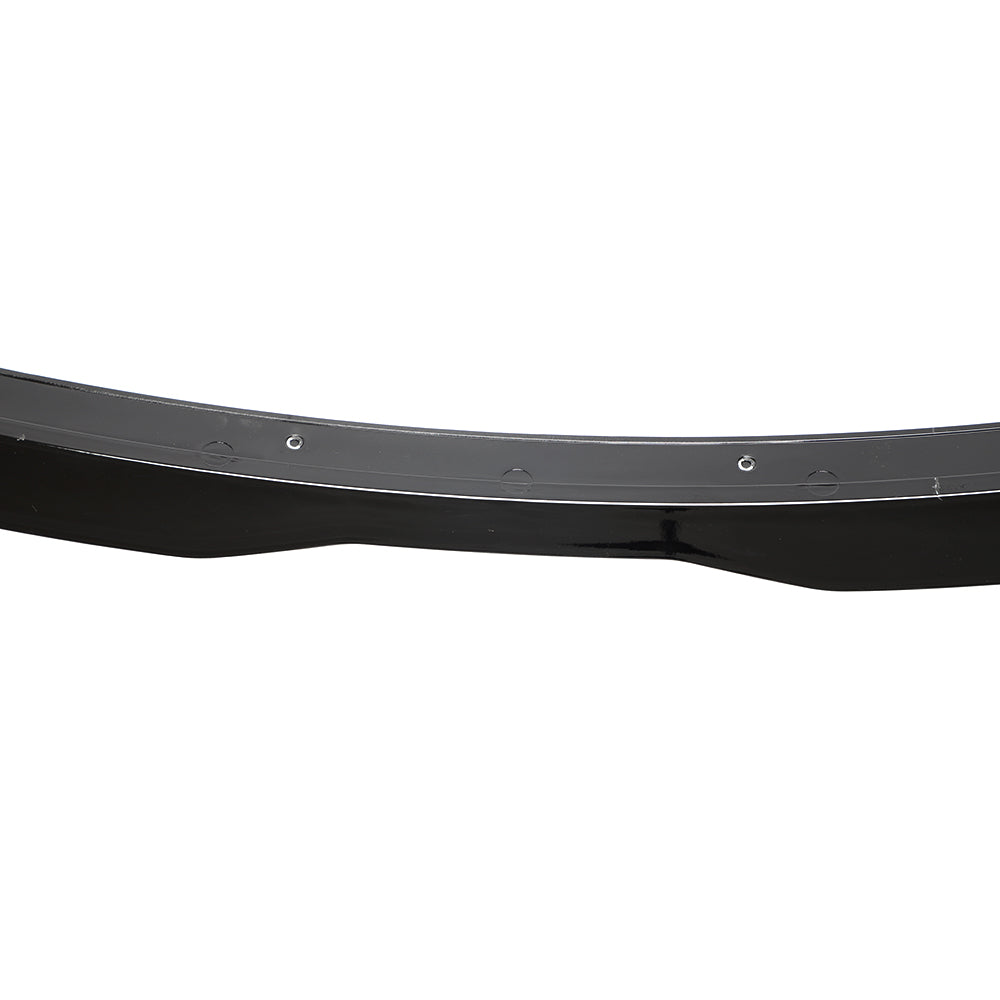 Audi A3 ABS roof spoiler end section and shape detail