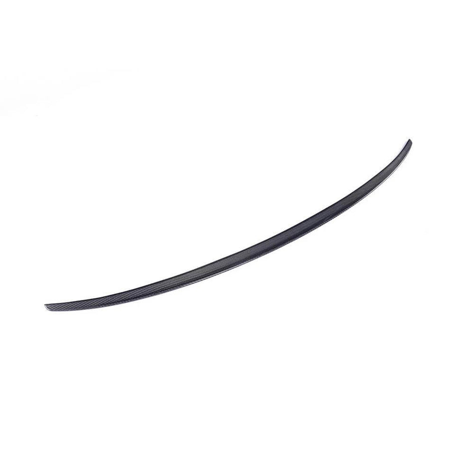 Audi A3 S3 8V Sedan rear trunk spoiler profile and shape