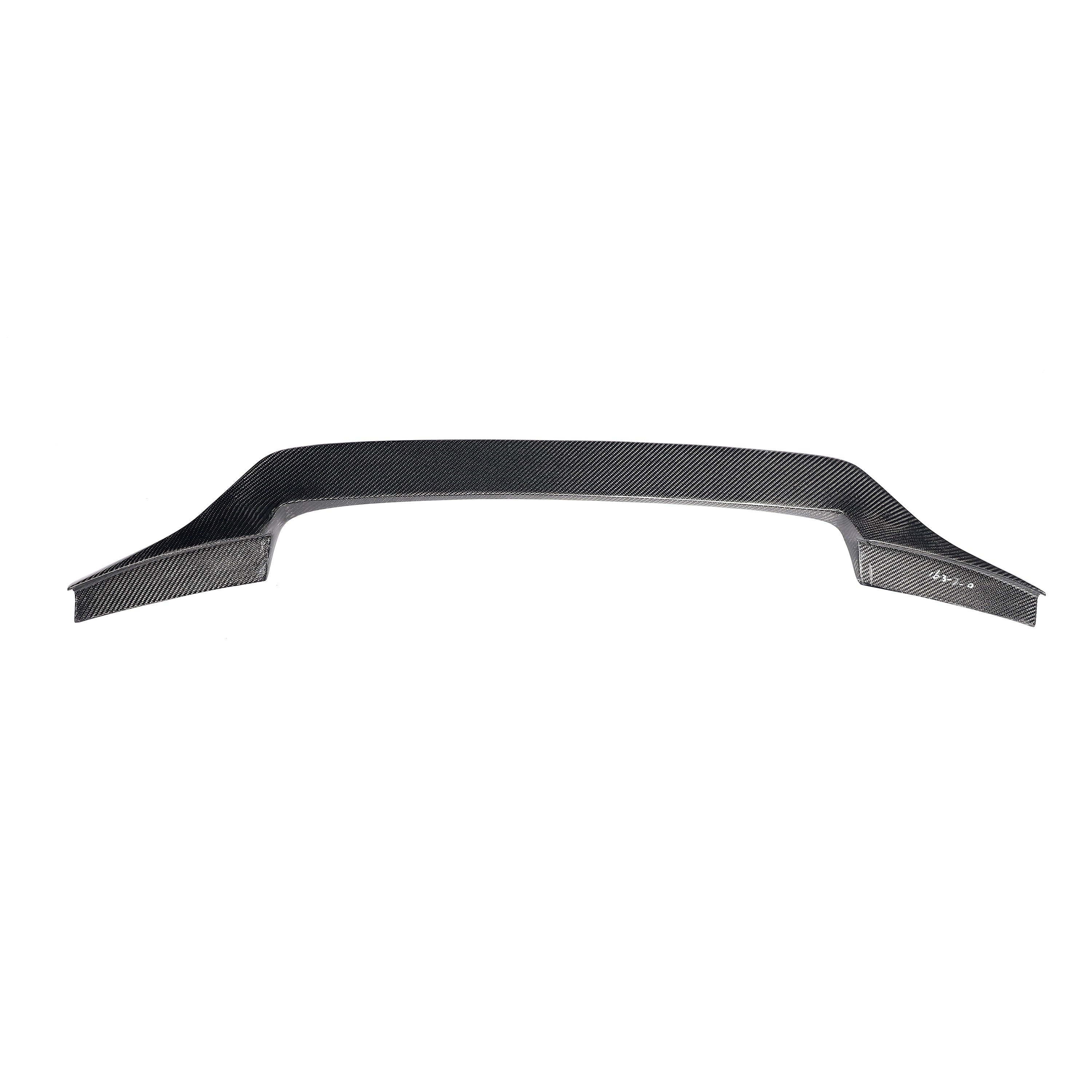 Audi A4 carbon fiber trunk spoiler complete product view