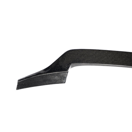 Audi A4 GT Style trunk spoiler end section and shape detail
