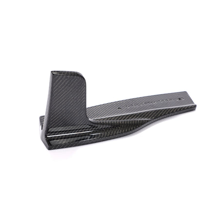 Audi A5 S Line carbon fiber rear side splitter detail