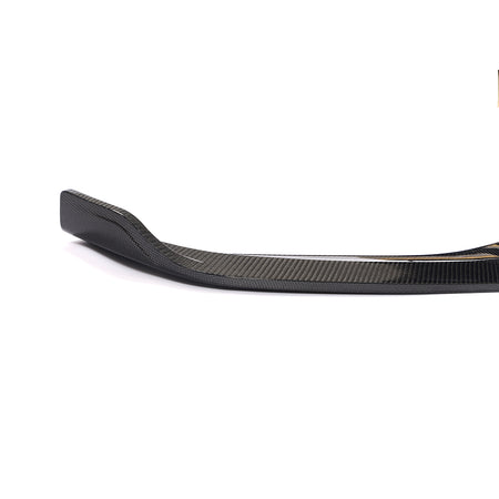 Front view of the full-width carbon fiber lip for Audi A5/S5 B9