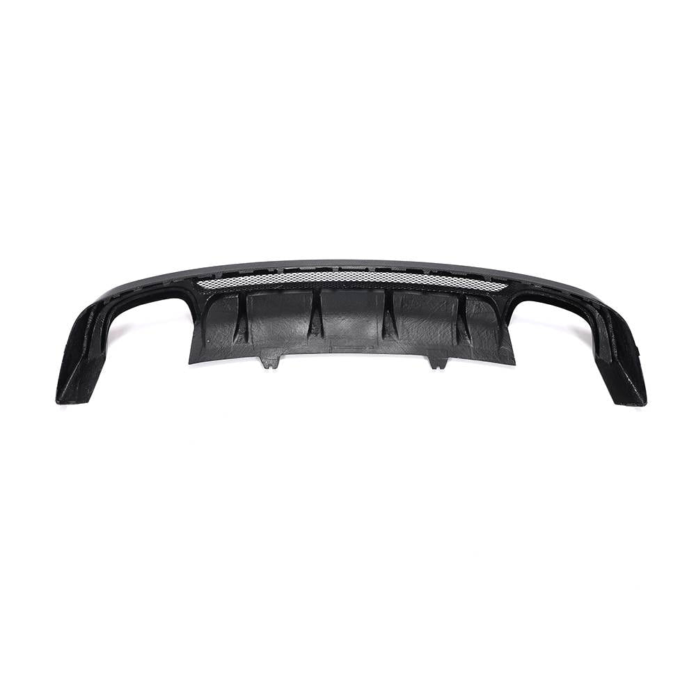 Audi A5 S5 B9 rear bumper diffuser underside view