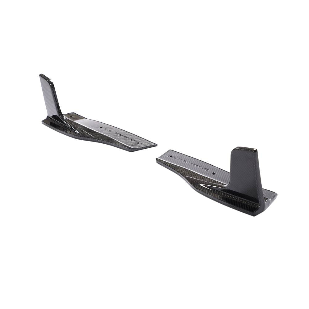 Audi A5 S5 B9 rear splitters with integrated vertical fins