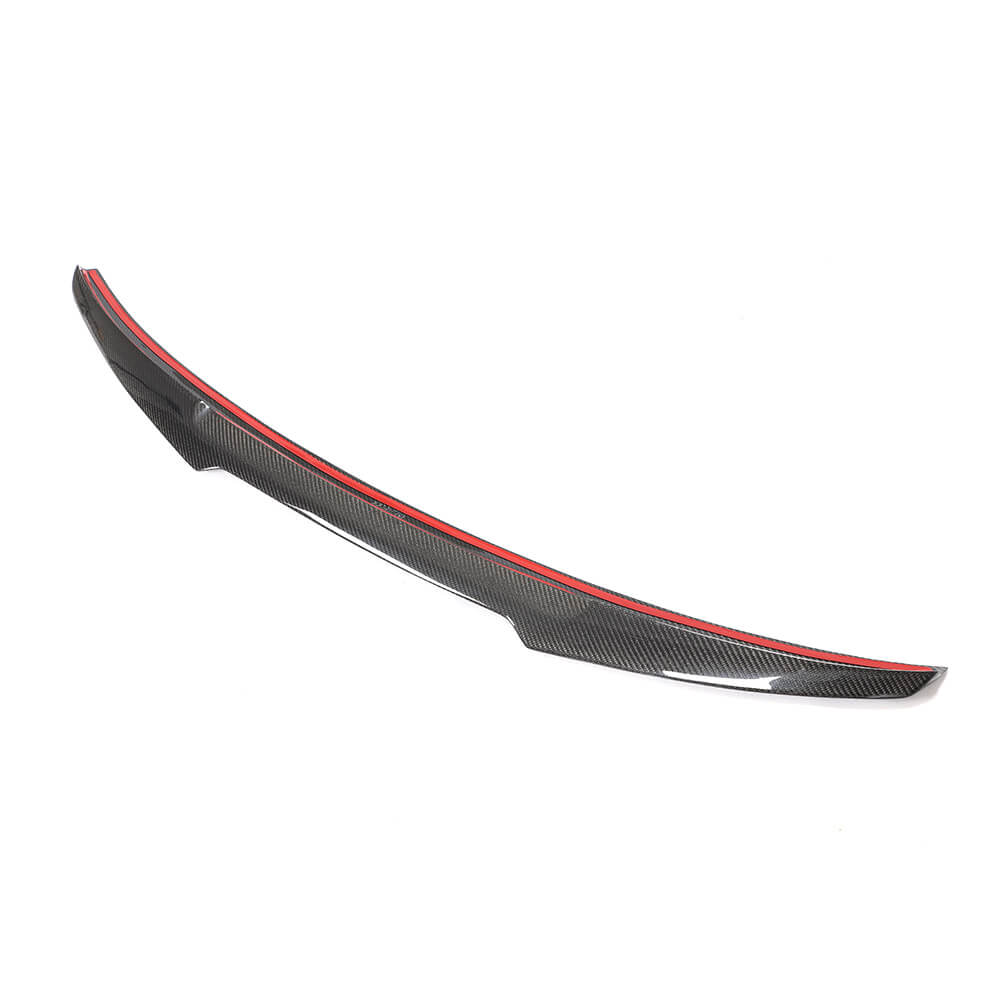 Audi A5 S5 B9 Sportback rear trunk spoiler backside angle