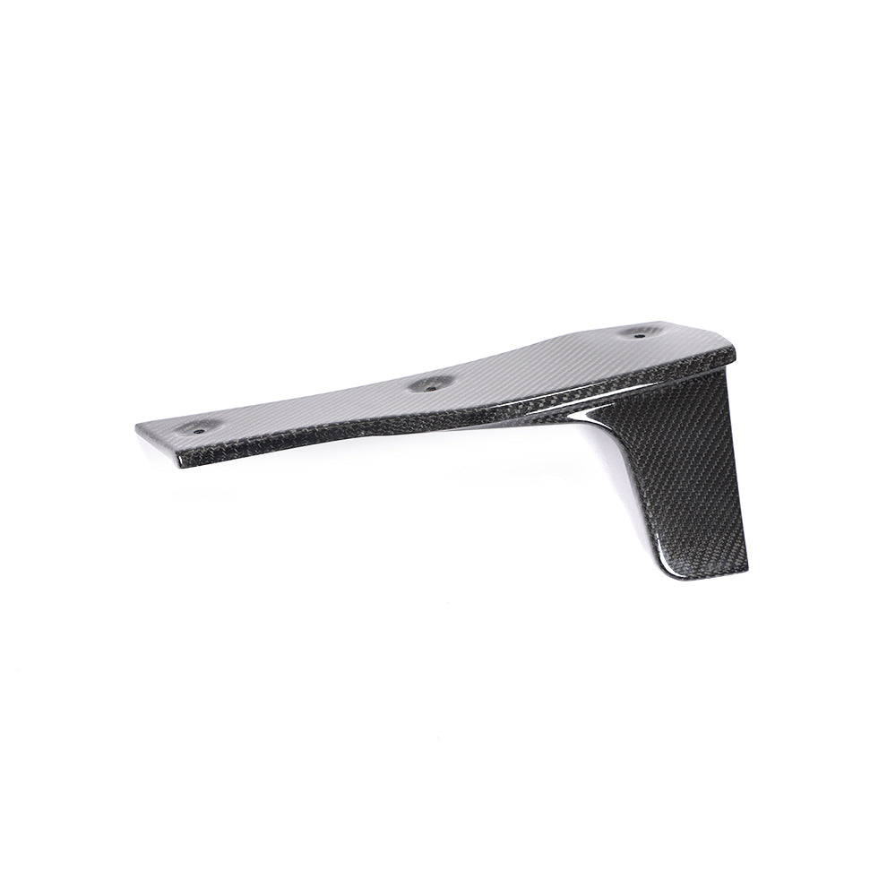 Audi A5 S5 rear bumper side splitter underside view