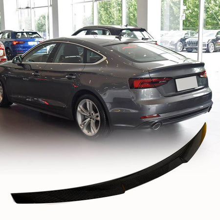 Audi A5 S5 RS5 Sportback M4 style dry carbon fiber trunk spoiler