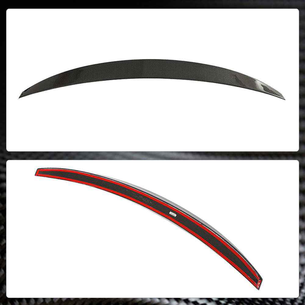 Audi A5 S5 Sport Decklid spoiler front and underside view