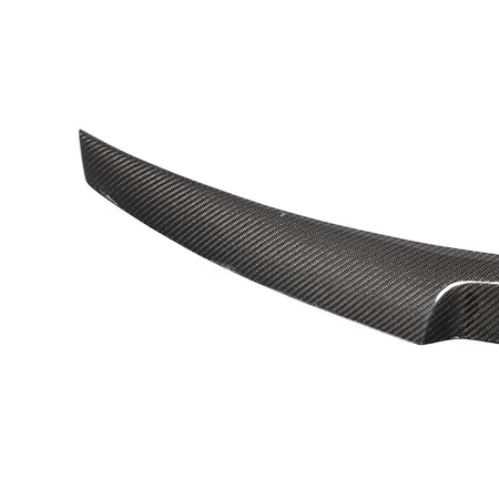 Audi A5 S5 Sportback carbon fiber trunk spoiler weave detail