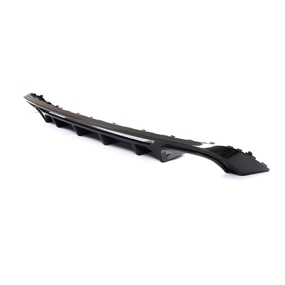 Audi A5 S5 carbon fiber rear diffuser side profile