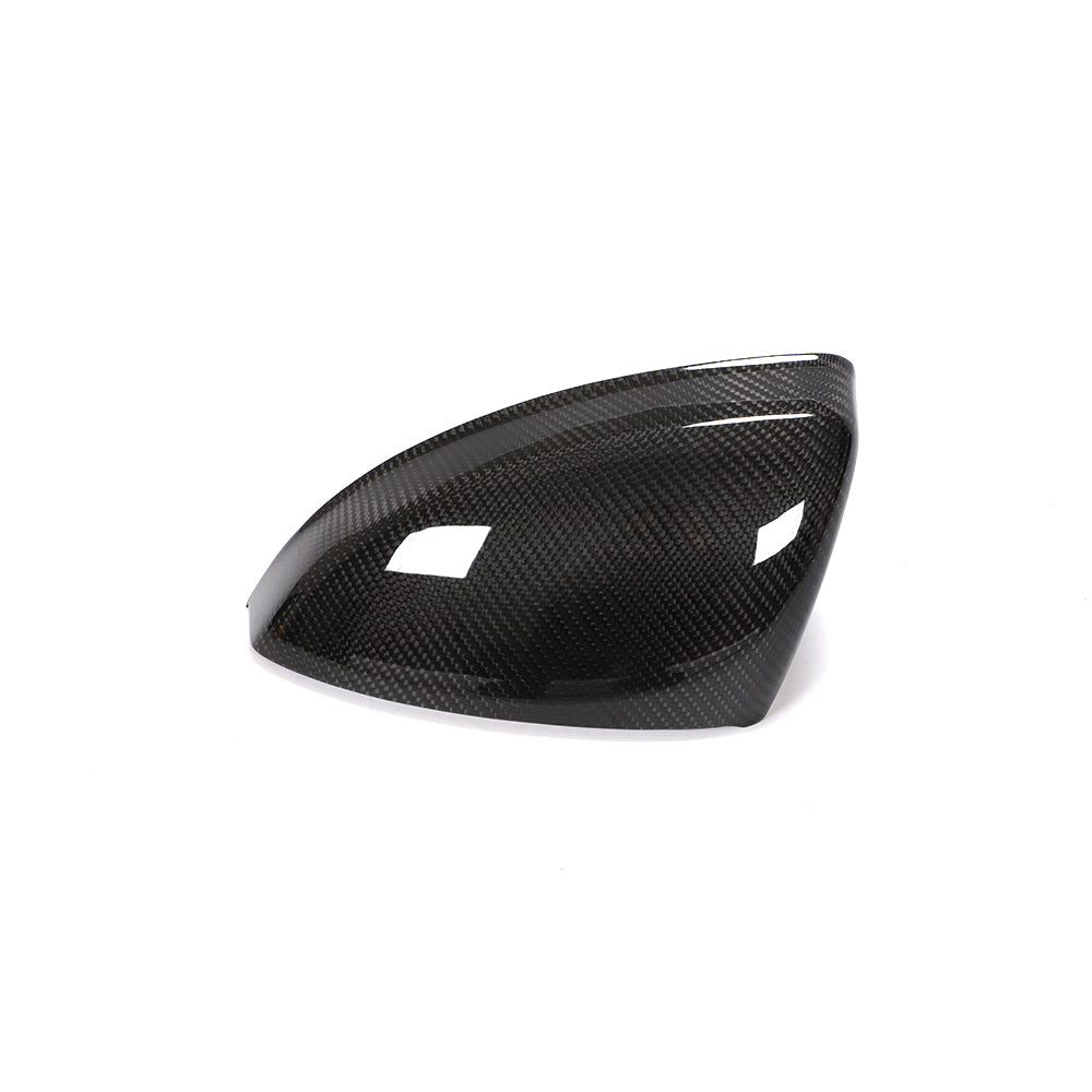 Audi dry carbon fiber add-on side mirror cover product view