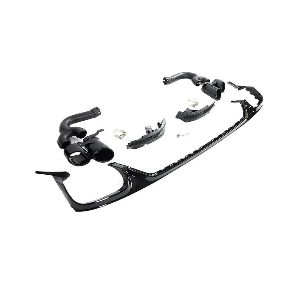 Audi Q8 SQ8 PP rear diffuser and exhaust trim kit