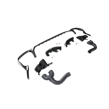 Audi Q8 SQ8 PP rear diffuser side profile with exhaust trim sections