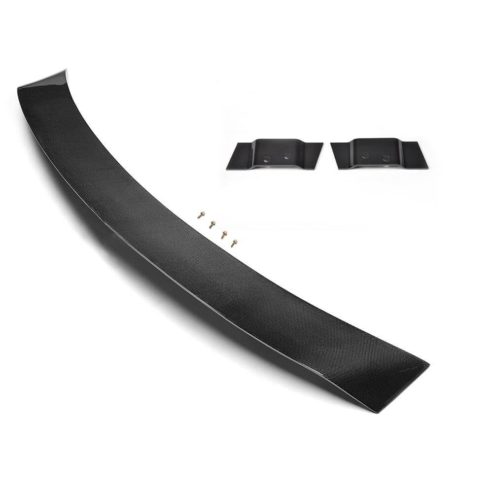 Audi R8 Gen1 carbon fiber rear wing side profile