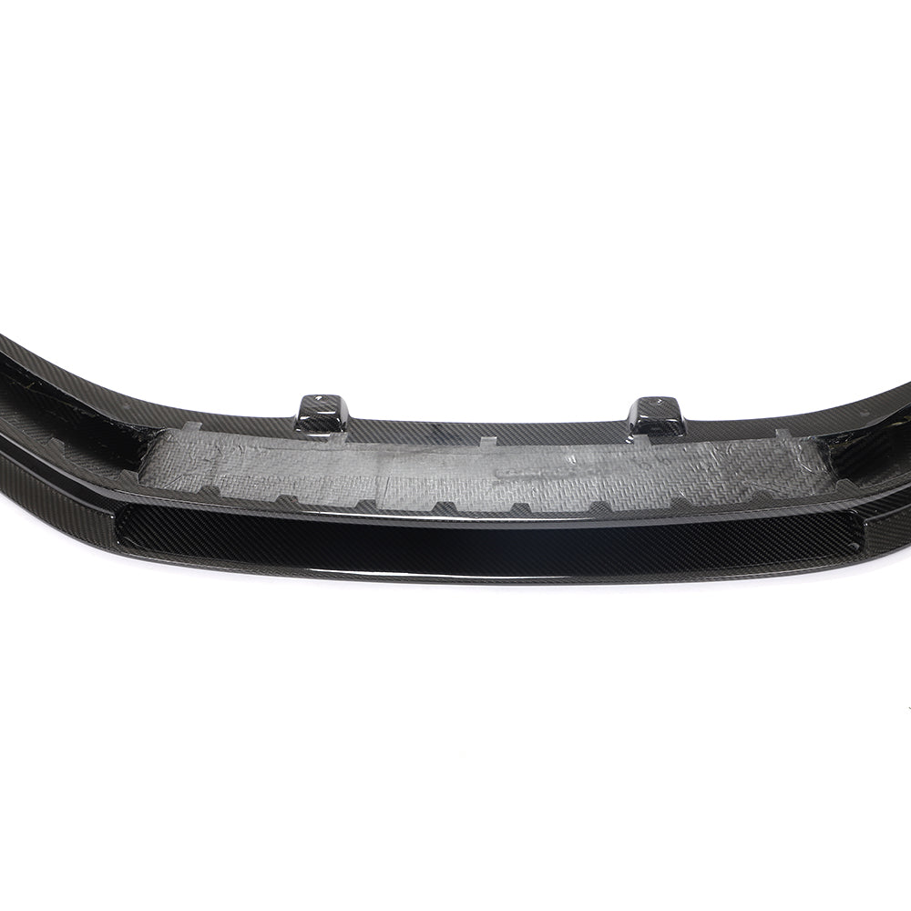 Audi R8 Gen2 dry carbon front lip underside detail