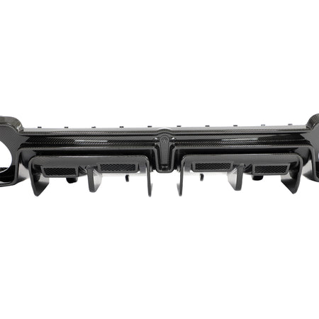Audi R8 prepreg dry carbon rear diffuser complete product view