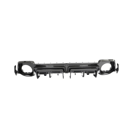 Audi R8 prepreg dry carbon fiber rear bumper diffuser front view