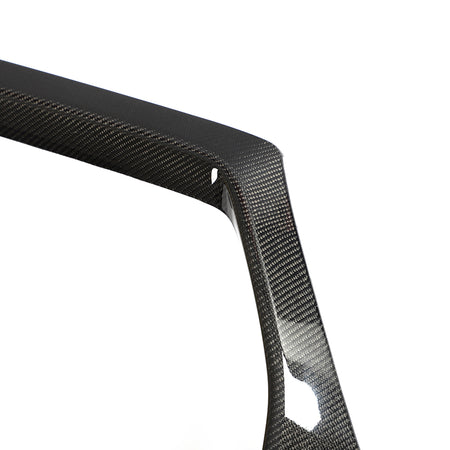 Audi RS Q8 carbon fiber front grille frame corner detail