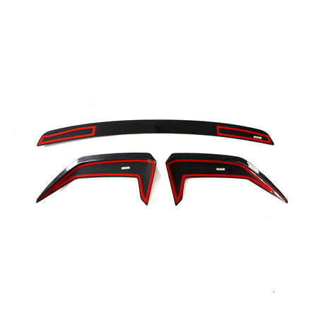 Audi RS Q8 carbon fiber roof spoiler rear structure and mounting points