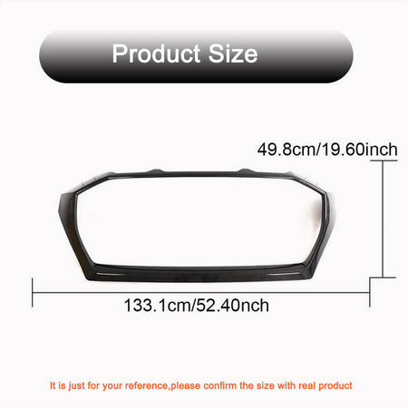 Audi RS Q8 front grille frame product dimensions