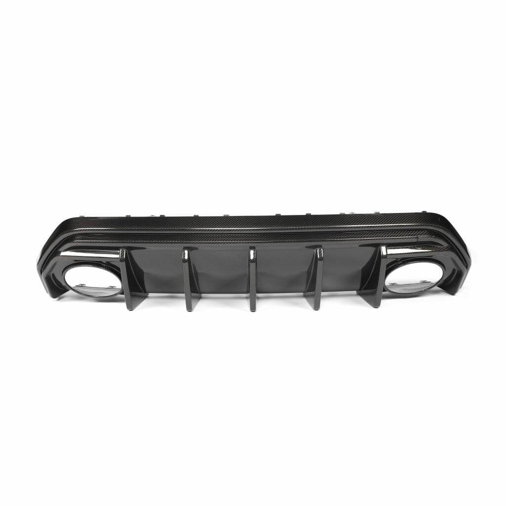 Audi RS3 8Y.5 dry carbon rear diffuser full front view