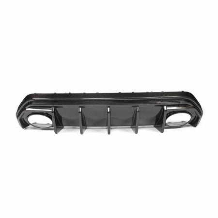 Audi RS3 8Y.5 dry carbon rear diffuser full front view