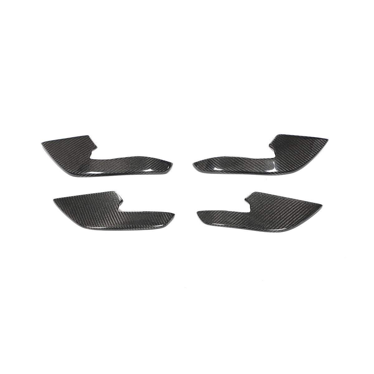 Audi RS6 RS7 C7 front bumper canards carbon fiber product kit