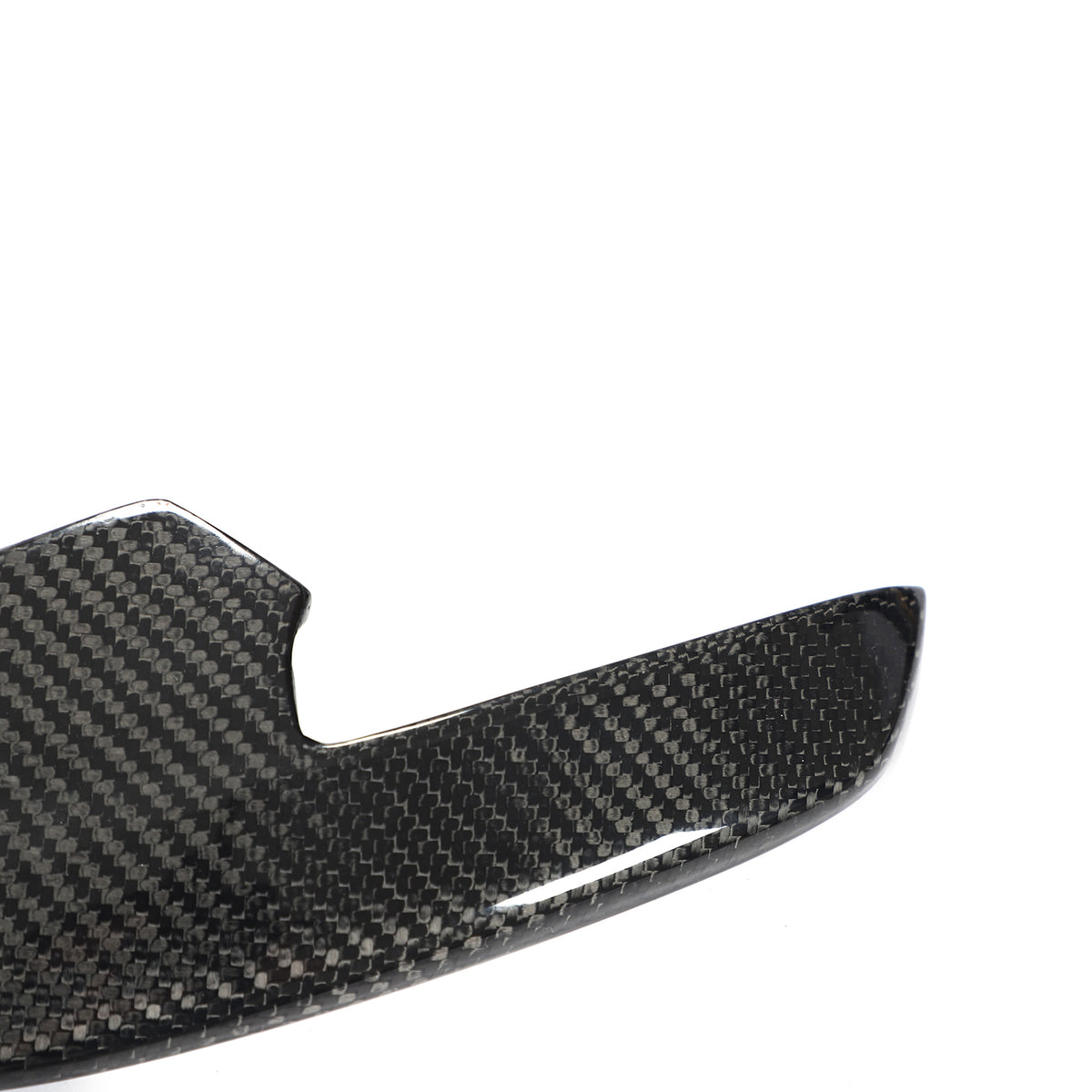 Audi RS6 RS7 C7 front bumper canards carbon fiber edge detail