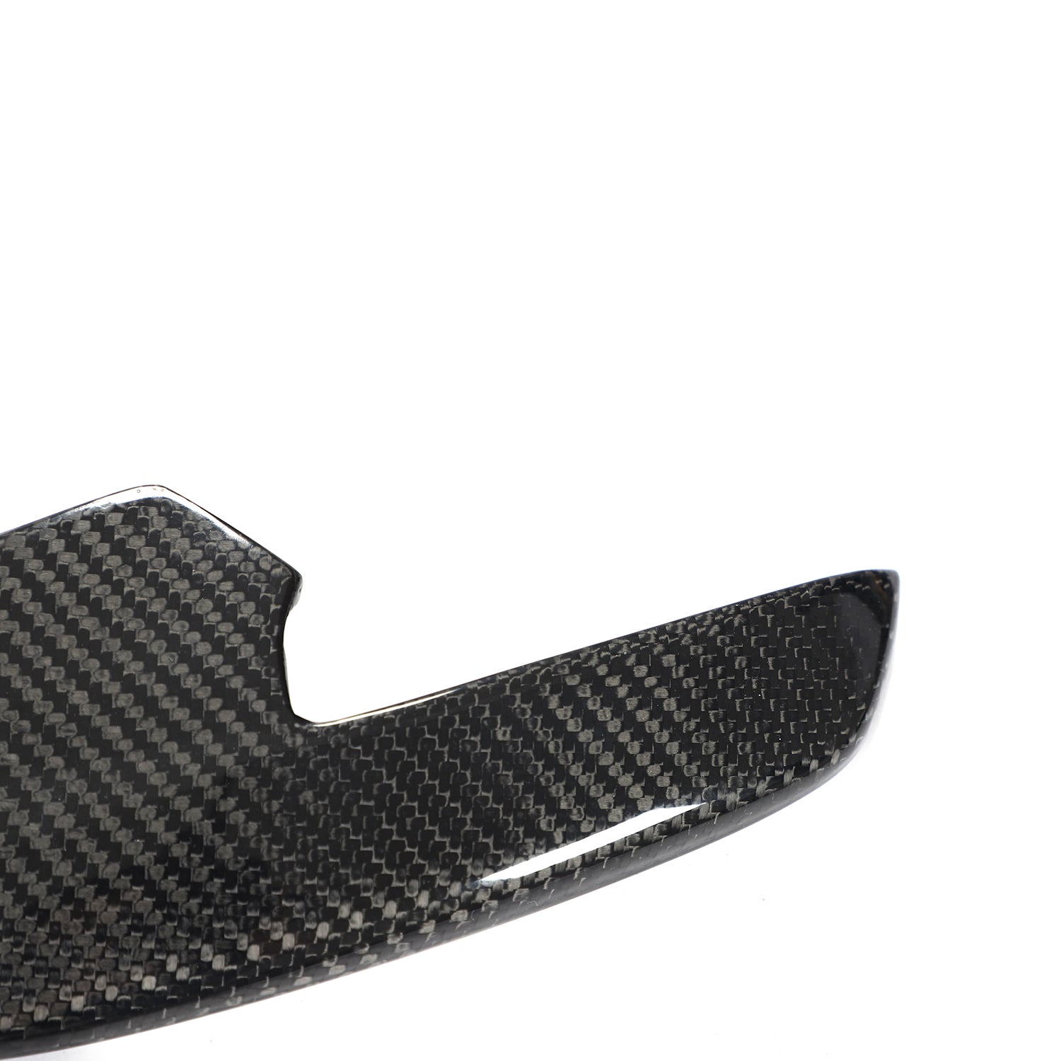 Audi RS6 RS7 C7 front bumper canards carbon fiber edge detail