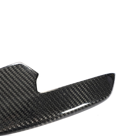 Audi RS6 RS7 C7 front bumper canards carbon fiber edge detail