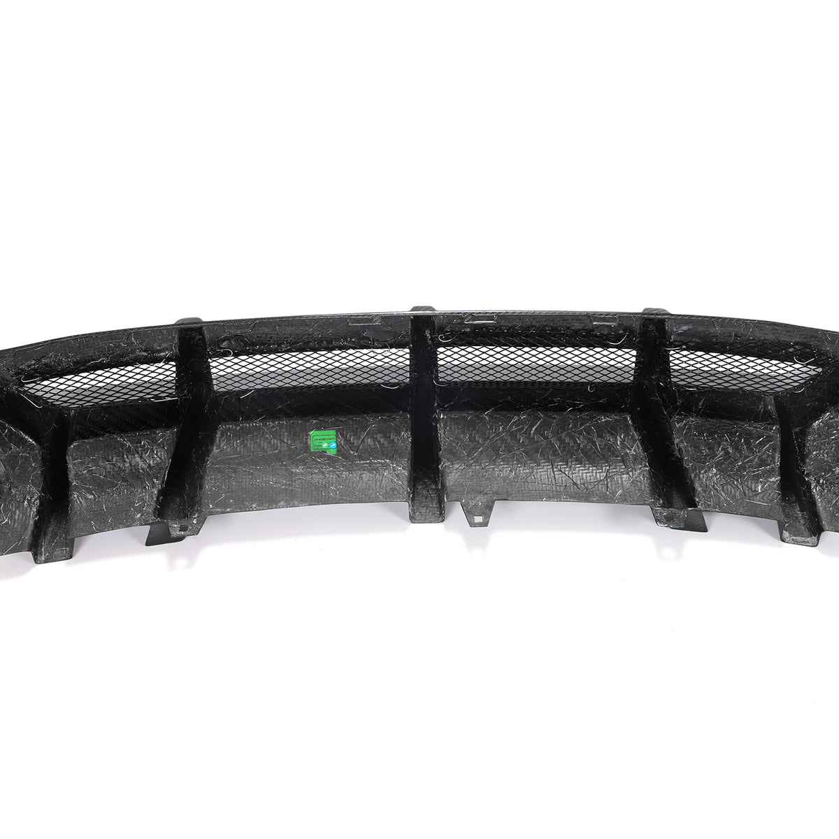 Audi RS7 C8 carbon rear diffuser center section detail