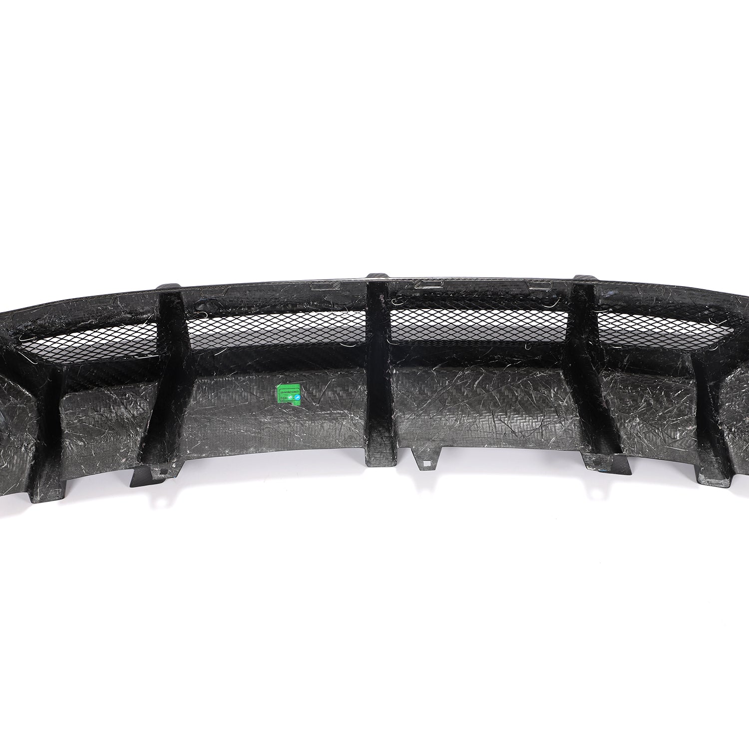 Audi RS7 C8 carbon rear diffuser center section detail
