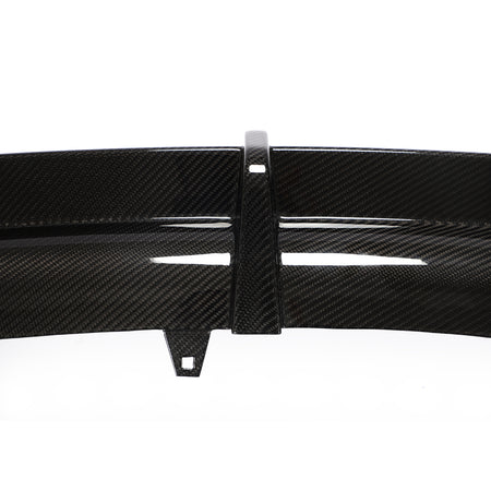 Audi RS7 carbon fiber rear diffuser center fin detail