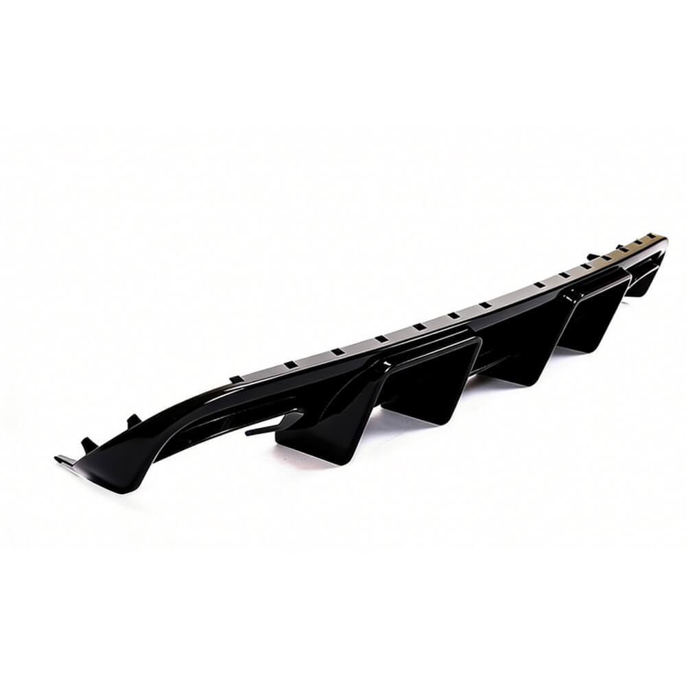 Audi S4 B8 FRP rear bumper diffuser side profile