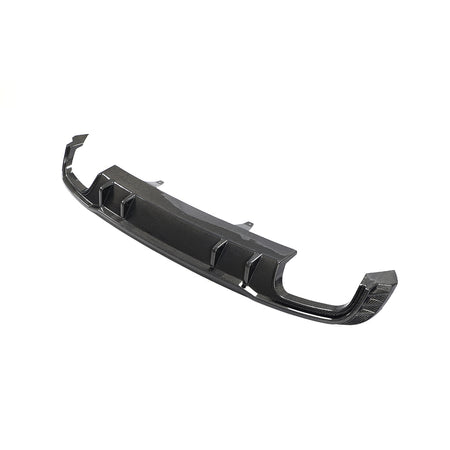 Audi S4 B9 carbon fiber rear diffuser angled product view