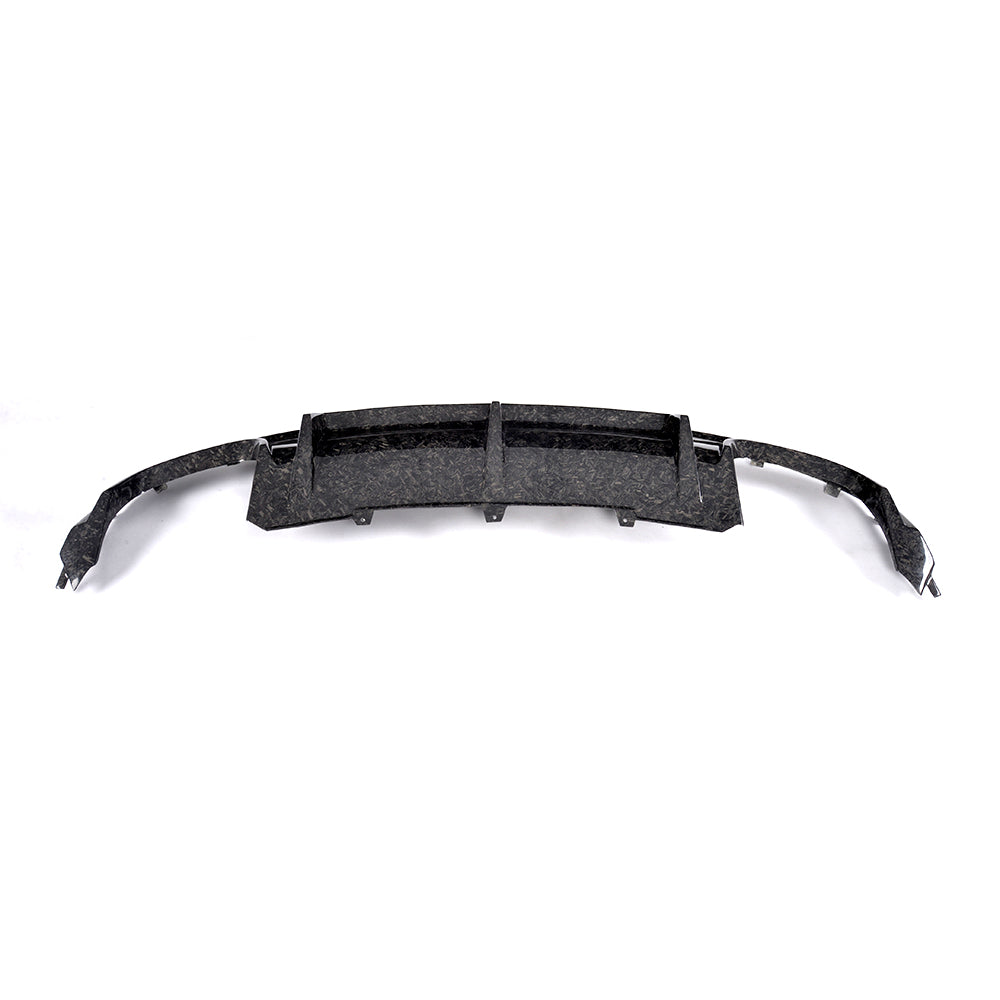 Audi S5 B8.5 facelift rear bumper diffuser front profile view