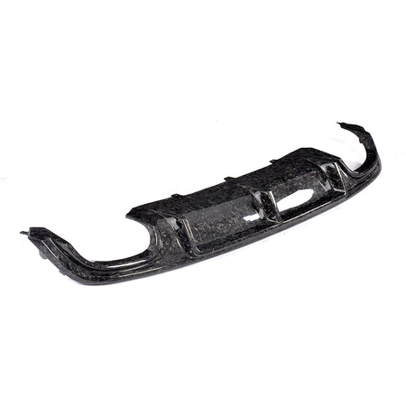 Audi S5 B8.5 rear valance diffuser side angle view